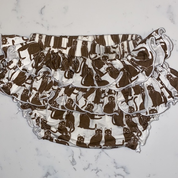 Kate Quinn Chocolate Cat Ruffle Bloomers - Picture 3 of 3